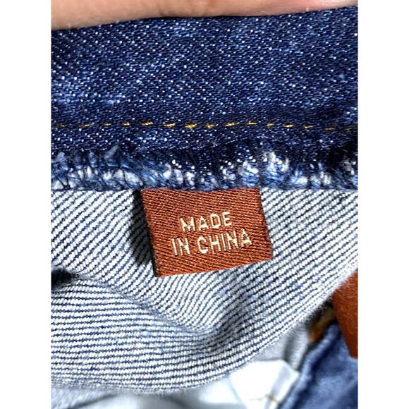 Delias Reese Bermuda Jean Shorts Juniors 11/12 Vintage Y2K Casual Preppy Stretch - Picture 11 of 11